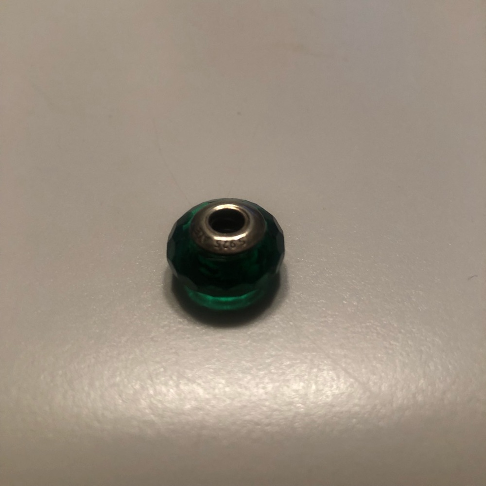 Glass Pandora charm